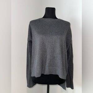 Athleta Charcoal Crew Neck Sweater